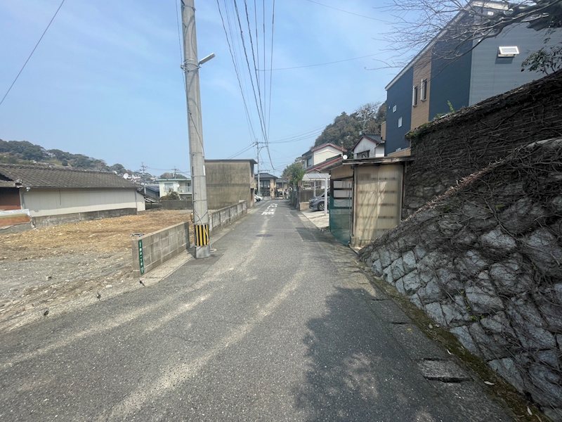 勝山一丁目新築戸建1号棟　2期 現地写真（前面道路含む現地写真）