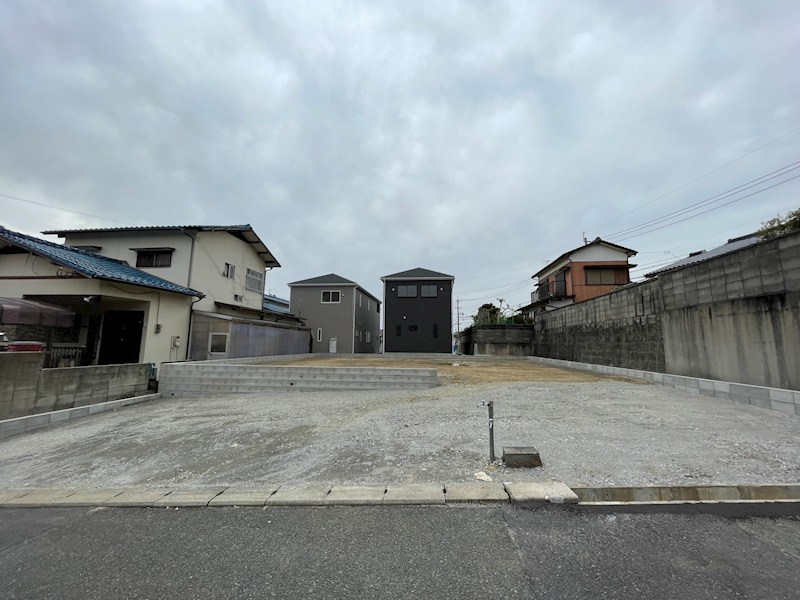 沖田三丁目新築戸建1号棟　1期 現地写真（前面道路含む現地写真）