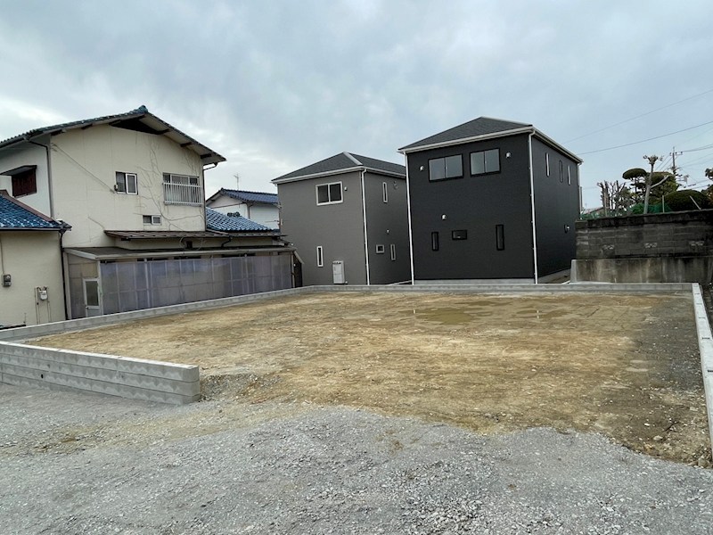沖田三丁目新築戸建1号棟　1期 現地写真（前面道路含む現地写真）