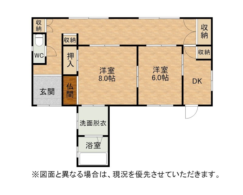 風師三丁目戸建 間取図・土地図