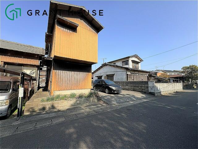 松原町土地 現地写真（前面道路含む現地写真）