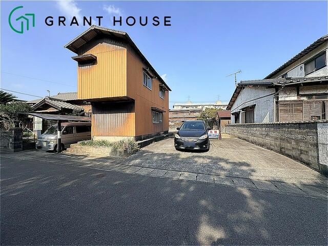 松原町土地 現地写真（前面道路含む現地写真）