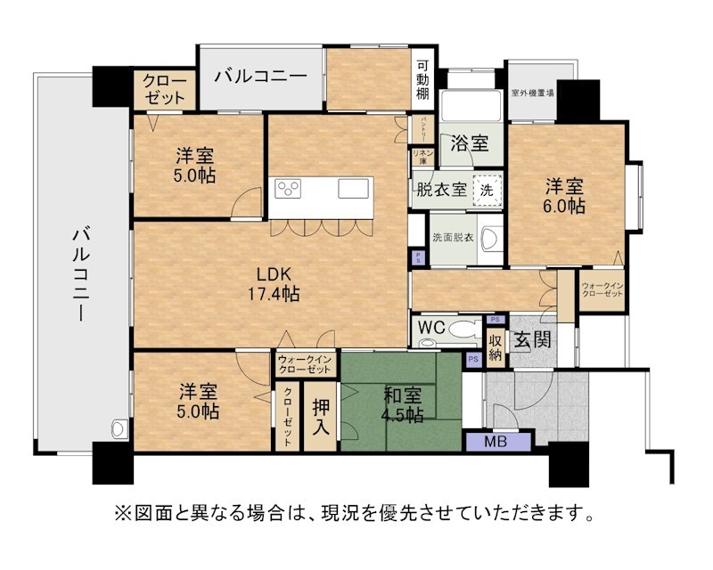 リヴィエール門司港ベイブリッジ 間取図・土地図