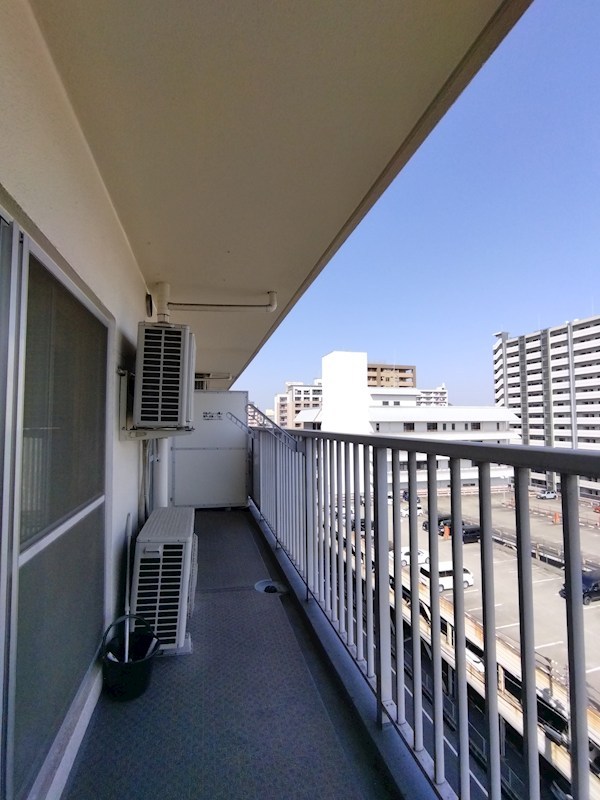 コープ野村大手町Ⅱ 現地写真（バルコニー）