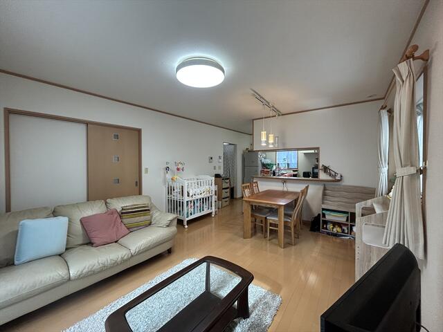 湯川新町二丁目戸建 内観写真（リビング）