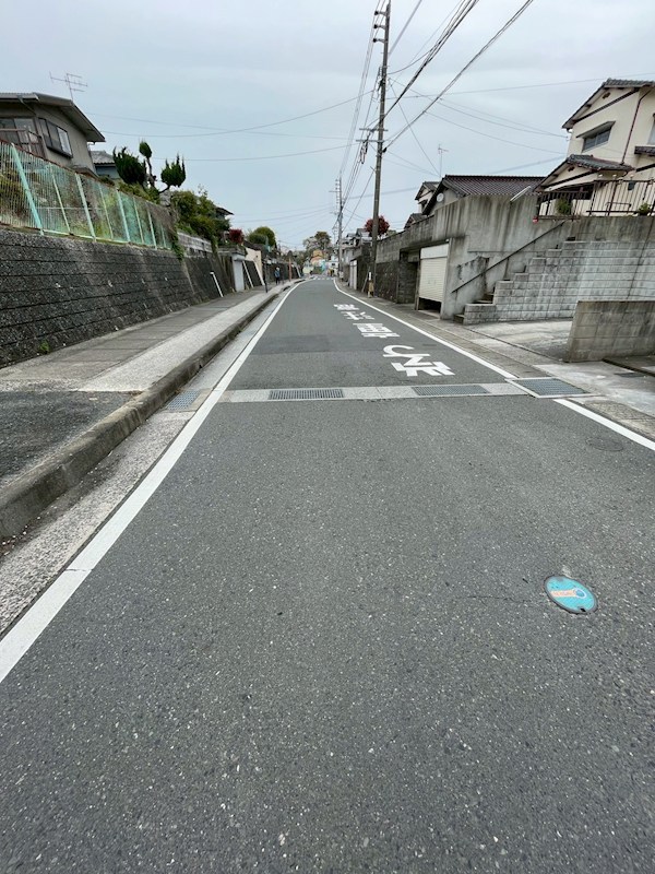 池田一丁目土地 現地写真（前面道路含む現地写真）