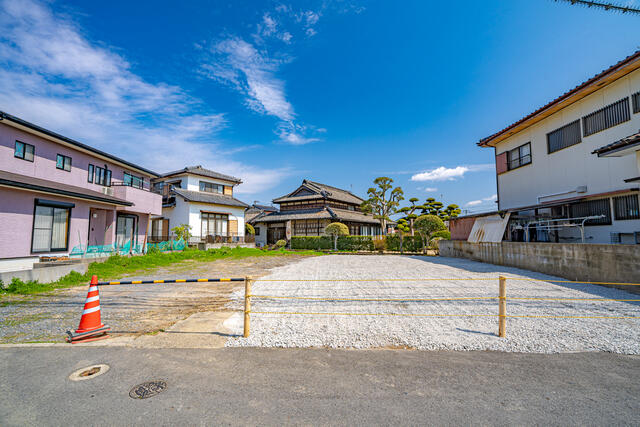 長津一丁目土地 現地写真