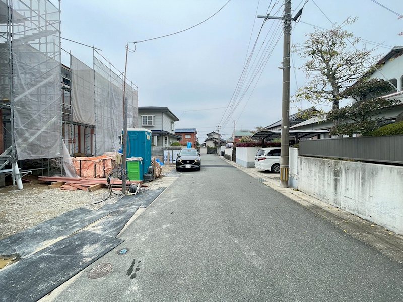 自由ヶ丘七丁目新築戸建1号棟　2期 現地写真（前面道路含む現地写真）