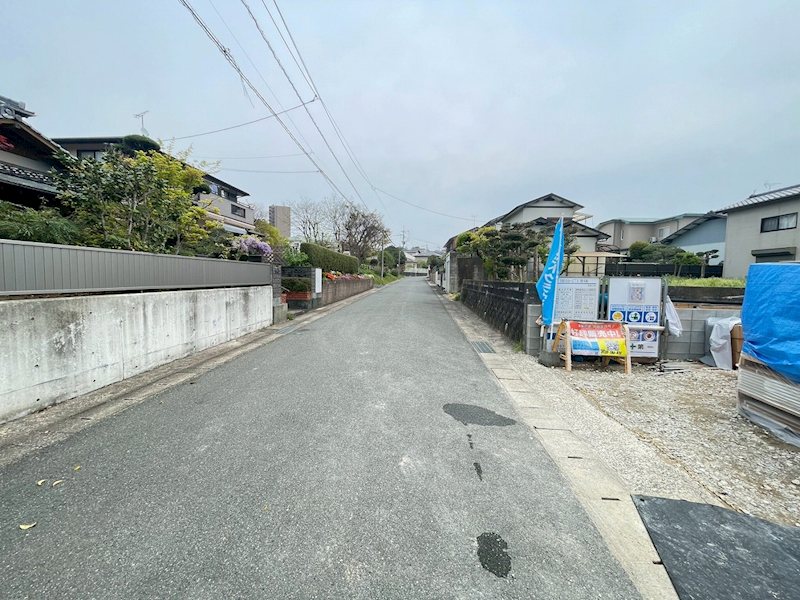 自由ヶ丘七丁目新築戸建1号棟　2期 現地写真（前面道路含む現地写真）