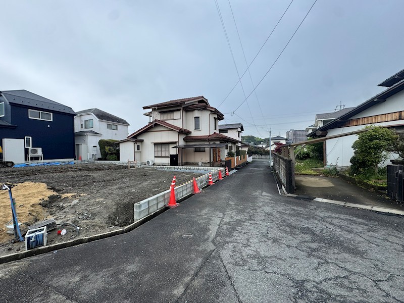 若葉二丁目新築戸建1号棟　3期 現地写真（前面道路含む現地写真）