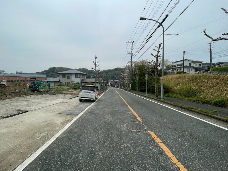 高須南一丁目新築戸建1号棟　3期 現地写真（前面道路含む現地写真）