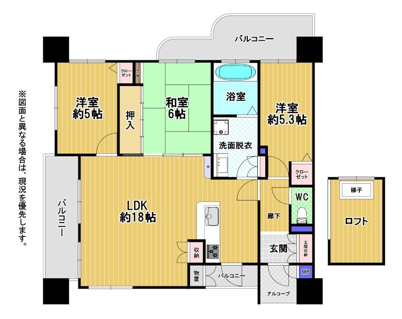 リヴィエール門司港南 間取図・土地図