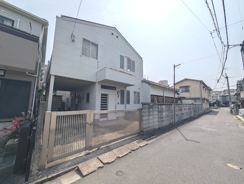 藤崎一丁目10番土地 現地写真（前面道路含む現地写真）