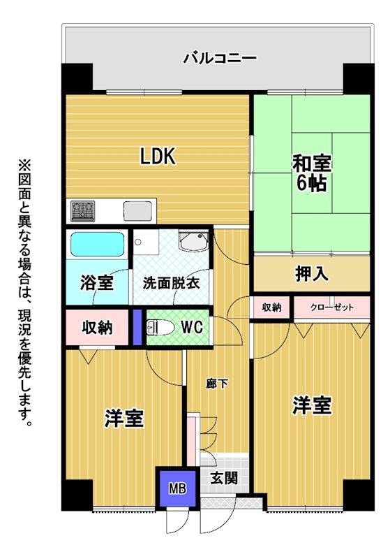 ニュー八幡スカイマンション 間取図・土地図