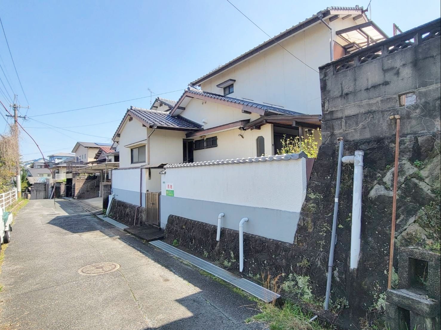 春日台五丁目土地 現地写真（前面道路含む現地写真）