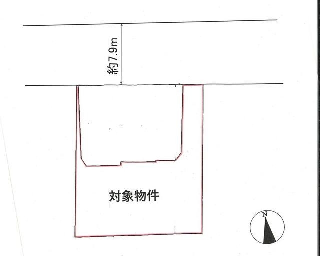 福岡県北九州市八幡西区南八千代町５－２３ 間取図・土地図