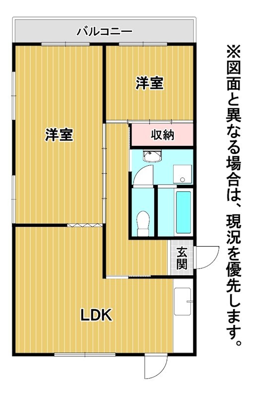 ルパルク井堀 間取図・土地図