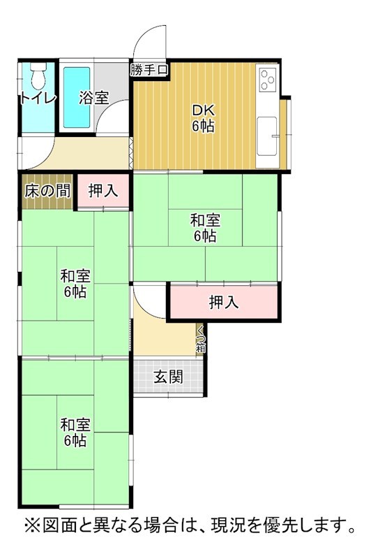 蒲生五丁目4番戸建 間取図・土地図