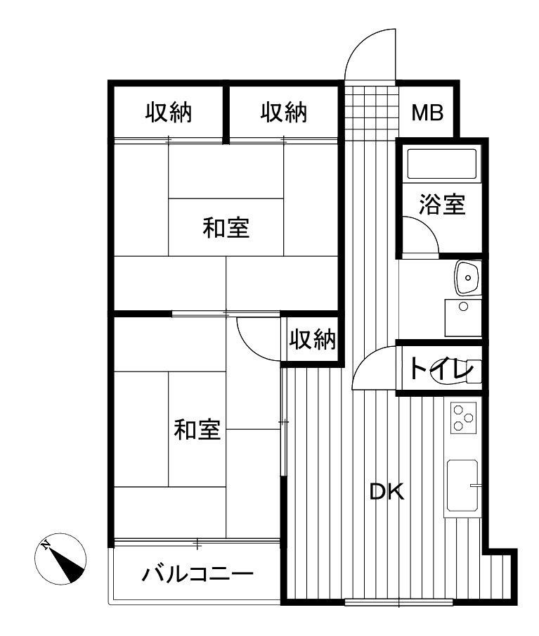 コーポラス東光  間取図・土地図