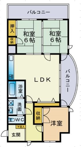 メゾン・エクセレンス 間取図・土地図