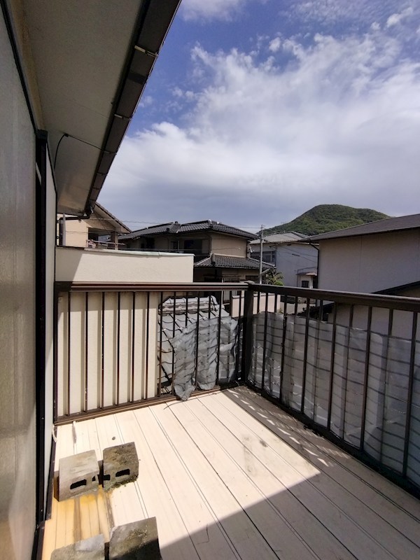 赤坂二丁目4番戸建 現地写真（バルコニー）