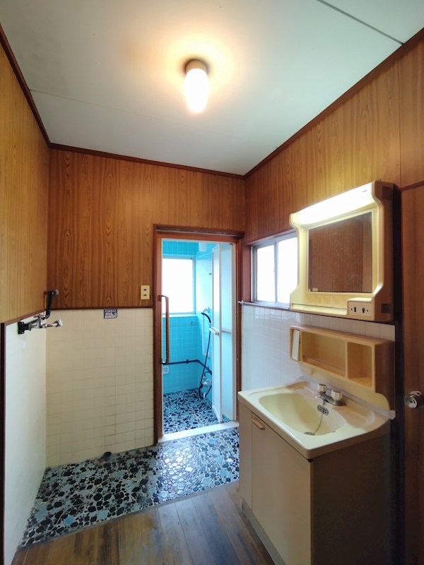 赤坂二丁目4番戸建 内観写真（洗面台・洗面所）