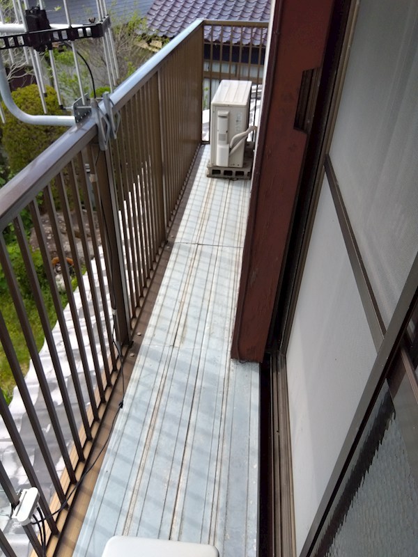 大字金屋戸建 現地写真（バルコニー）