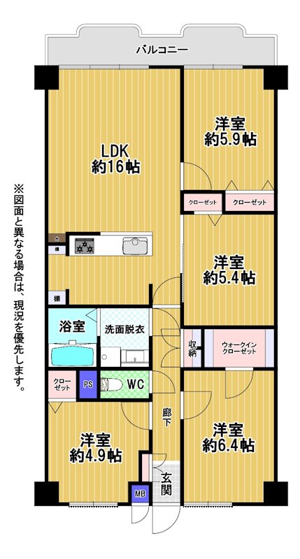 ファミール輝国 間取図・土地図