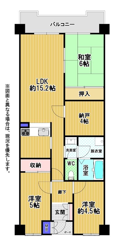 小倉スカイマンション天神島 間取図・土地図