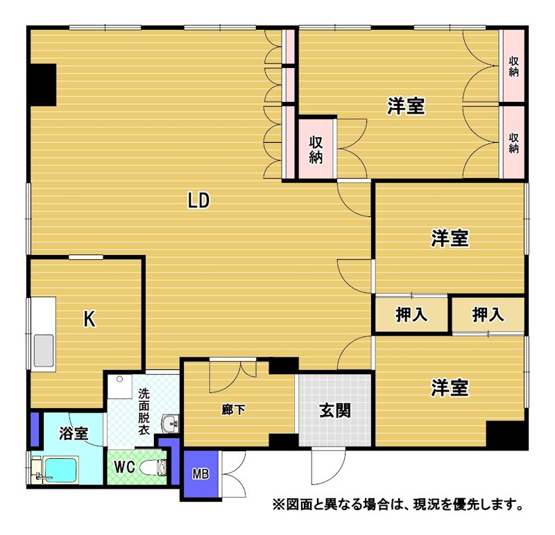 大門ビル 間取図・土地図