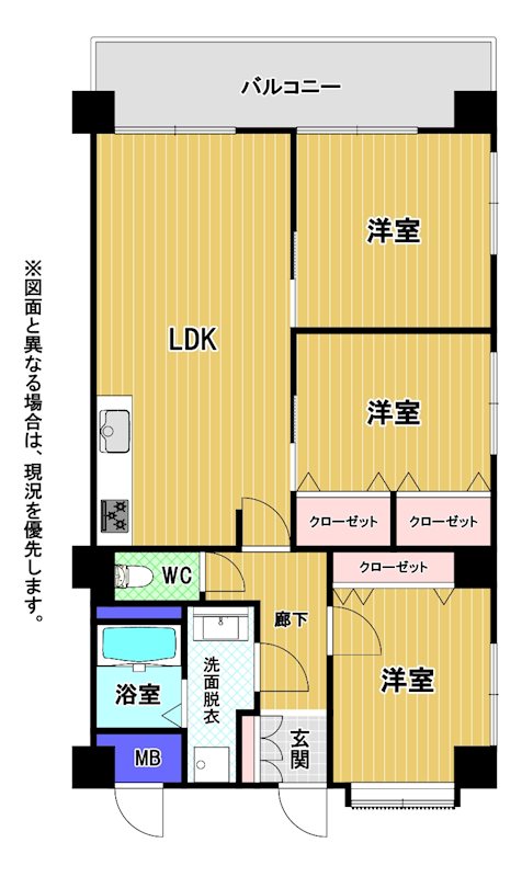 アーバン青山 間取図・土地図