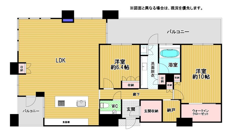 アイランドシティ　オーシャン＆フォレストタワーレジデンスWEST 間取図・土地図