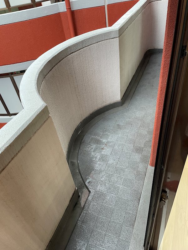 サンライフ小倉原町  現地写真（バルコニー）