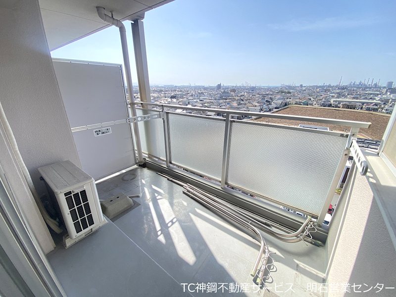 ジークレフ加古川東 現地写真（バルコニー）