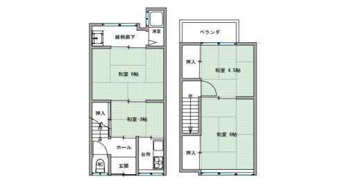 川島権田町 間取り図