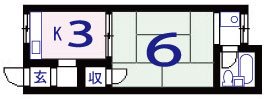 四条大宮 間取り図