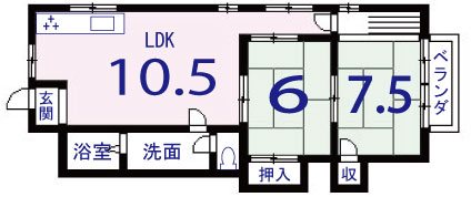 御陵塚ノ越町 間取り図