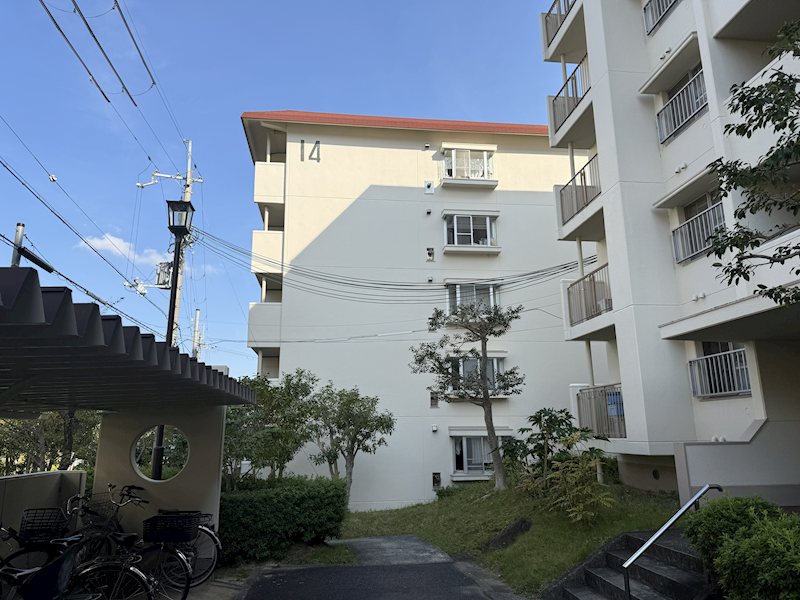 境谷西第2住宅14号棟 外観写真