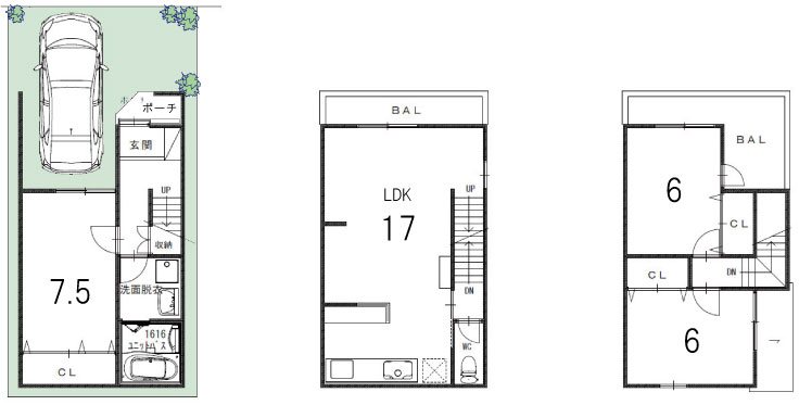 【リベルテ・ヴィル阪急桂駅前　限定１区画】 間取り図