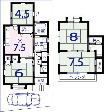 桂上野東町 外観写真