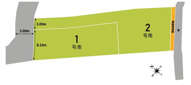 嵐山茶尻町3期1号地 外観写真