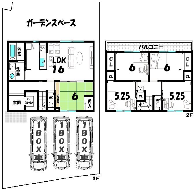 松室荒堀町3・4号地 外観写真