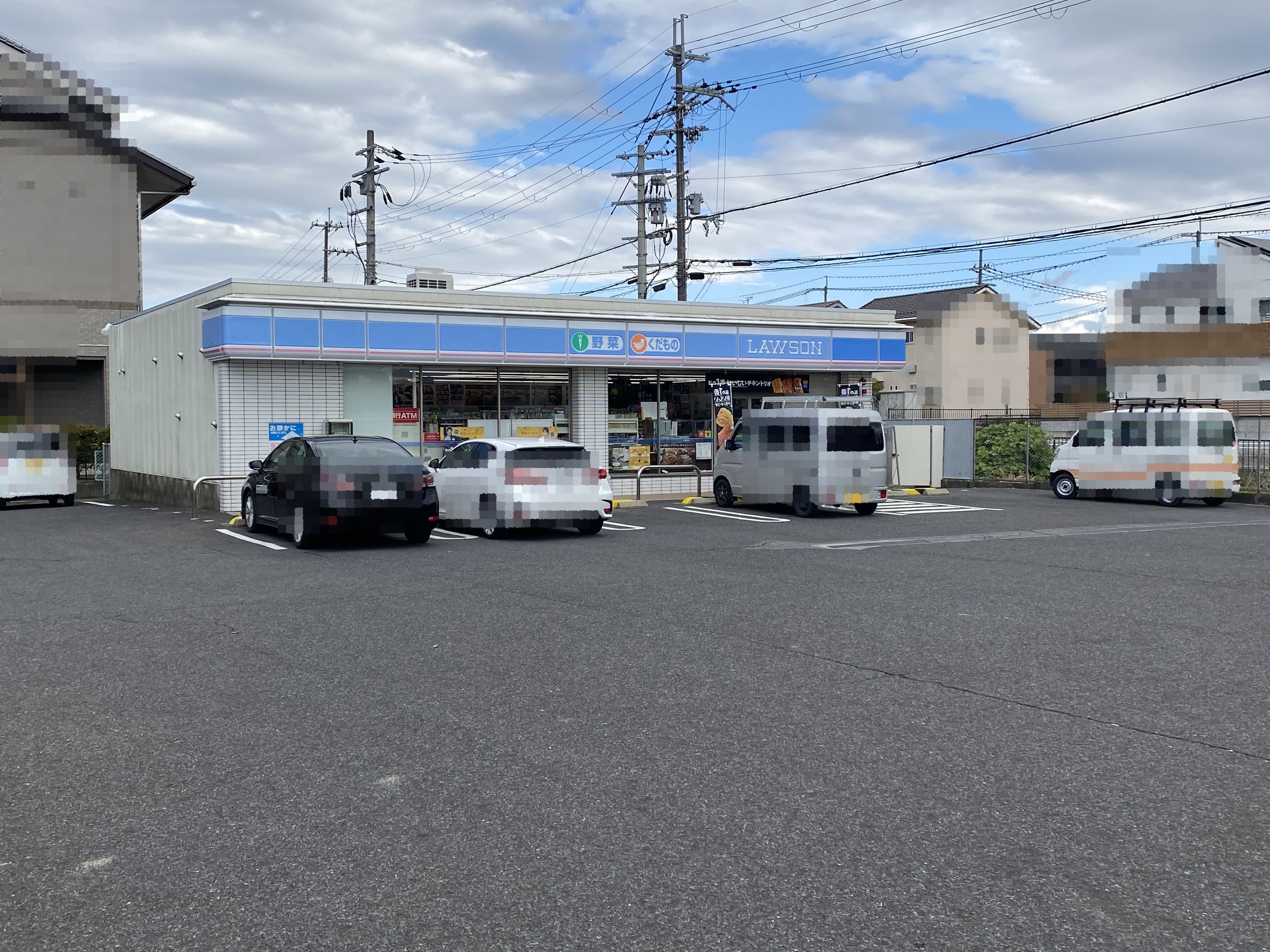 近江八幡市八木町　建築条件なし　売土地 コンビニ