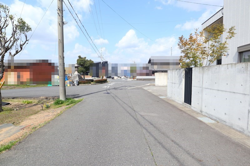 甲賀市甲南町野田中古戸建ヘーベルハウス 現地写真（前面道路含む現地写真）