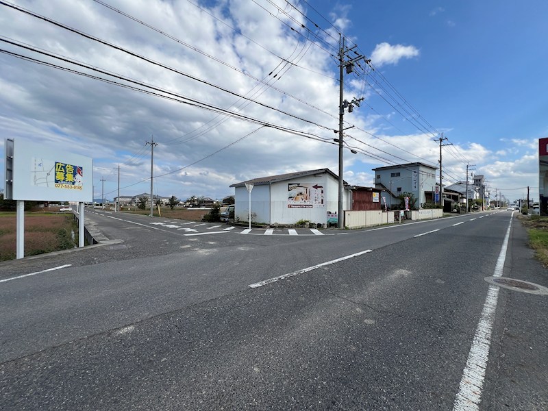 近江八幡市八木町　倉庫付売土地 現地写真