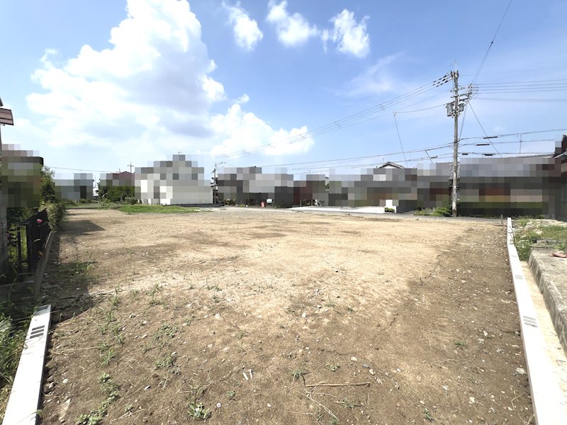 栗東市大橋1丁目　建築条件なし土地（5区画） 現地写真