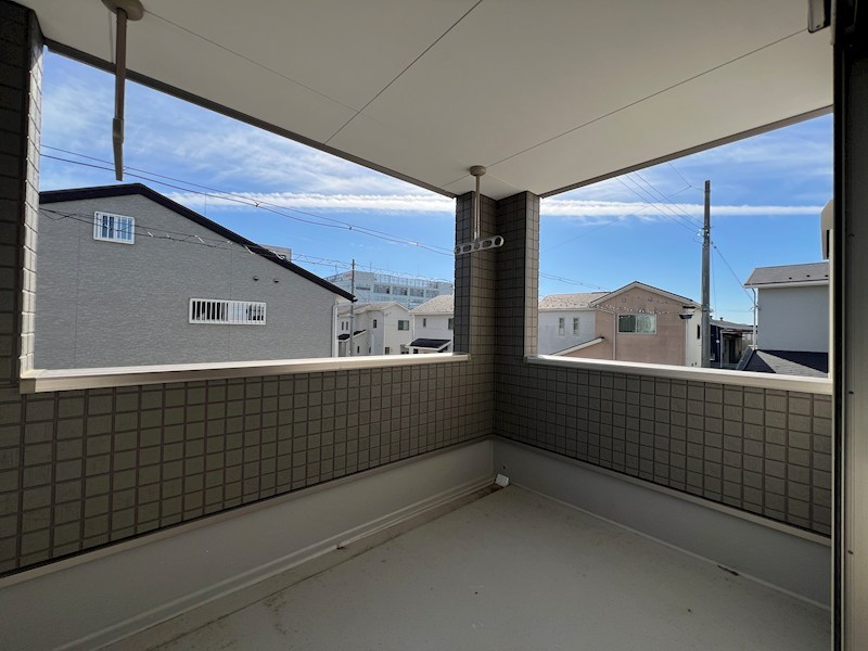 木川町 築後未入居戸建 【6号地】 現地写真（バルコニー）