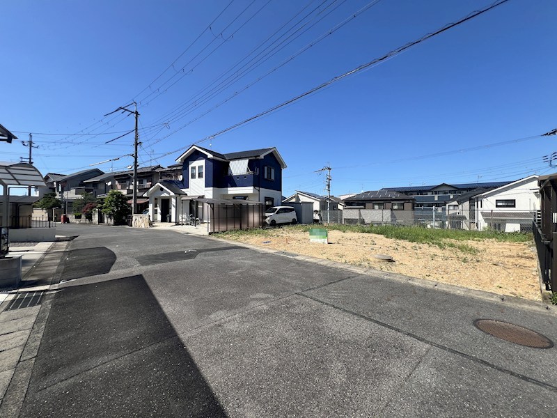 草津市野路東5丁目　建築条件なし土地 現地写真
