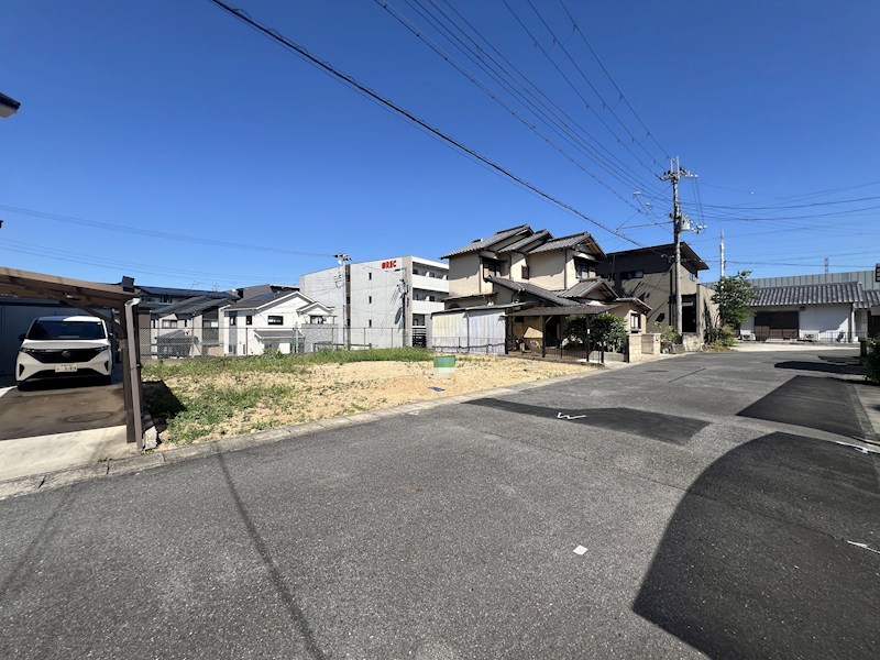 草津市野路東5丁目　建築条件なし土地 現地写真