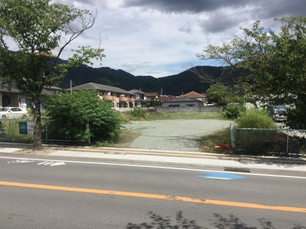 甲府市大手1丁目　売地 現地写真